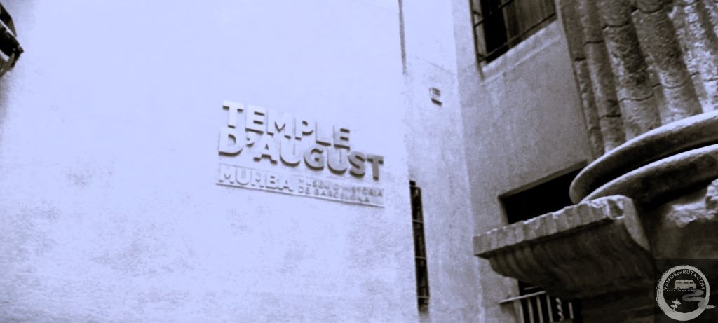 Qué ver en Barcelona. Templo de Augusto