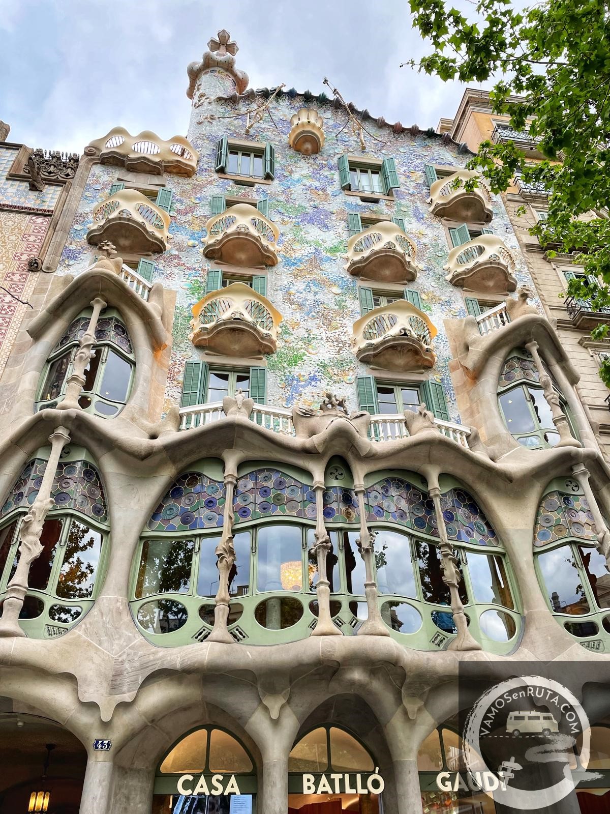 Qué ver en Barcelona. Casa Batlló. Gaudí