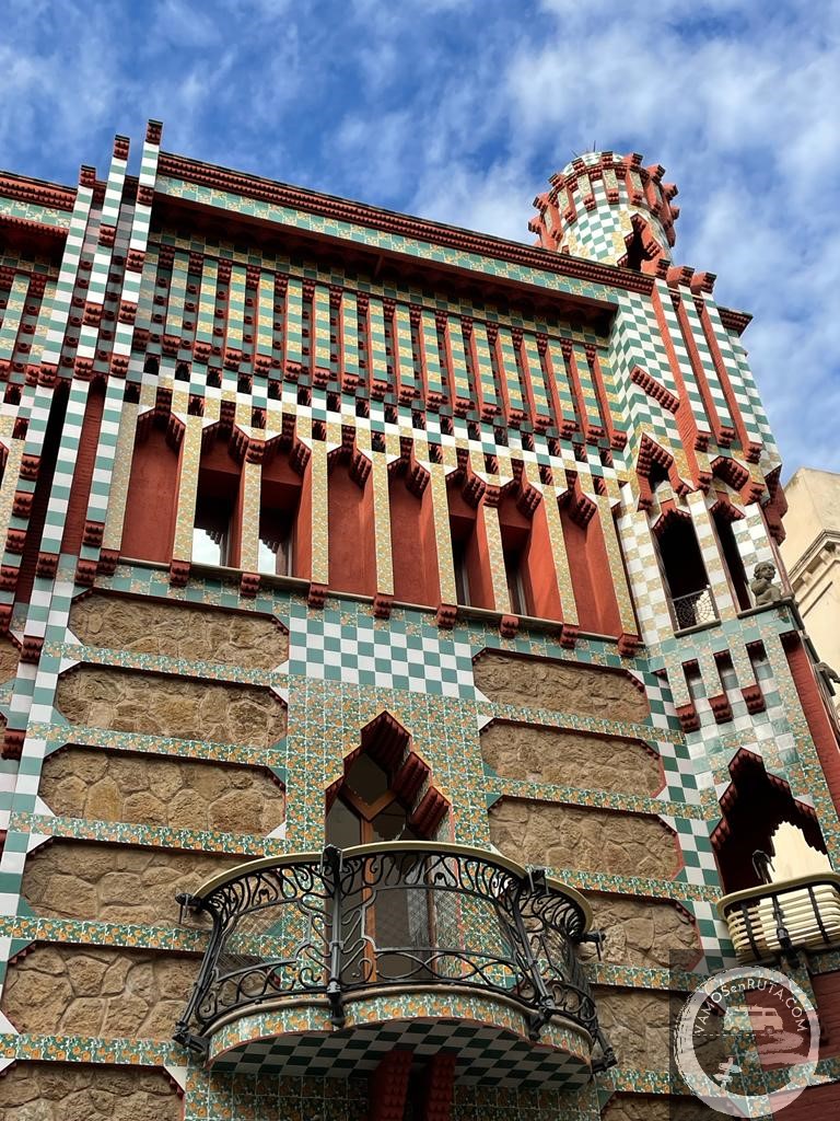 Qué ver en Barcelona. Casa Vicens de Gaudi