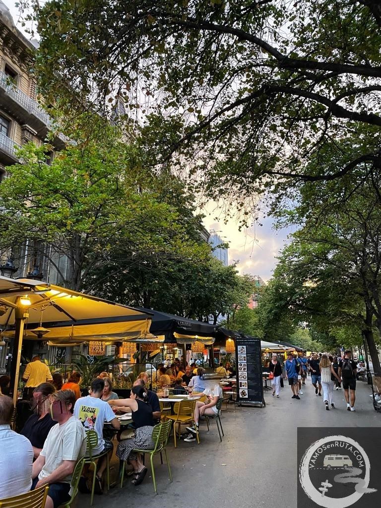 En Rambla de Cataluña
