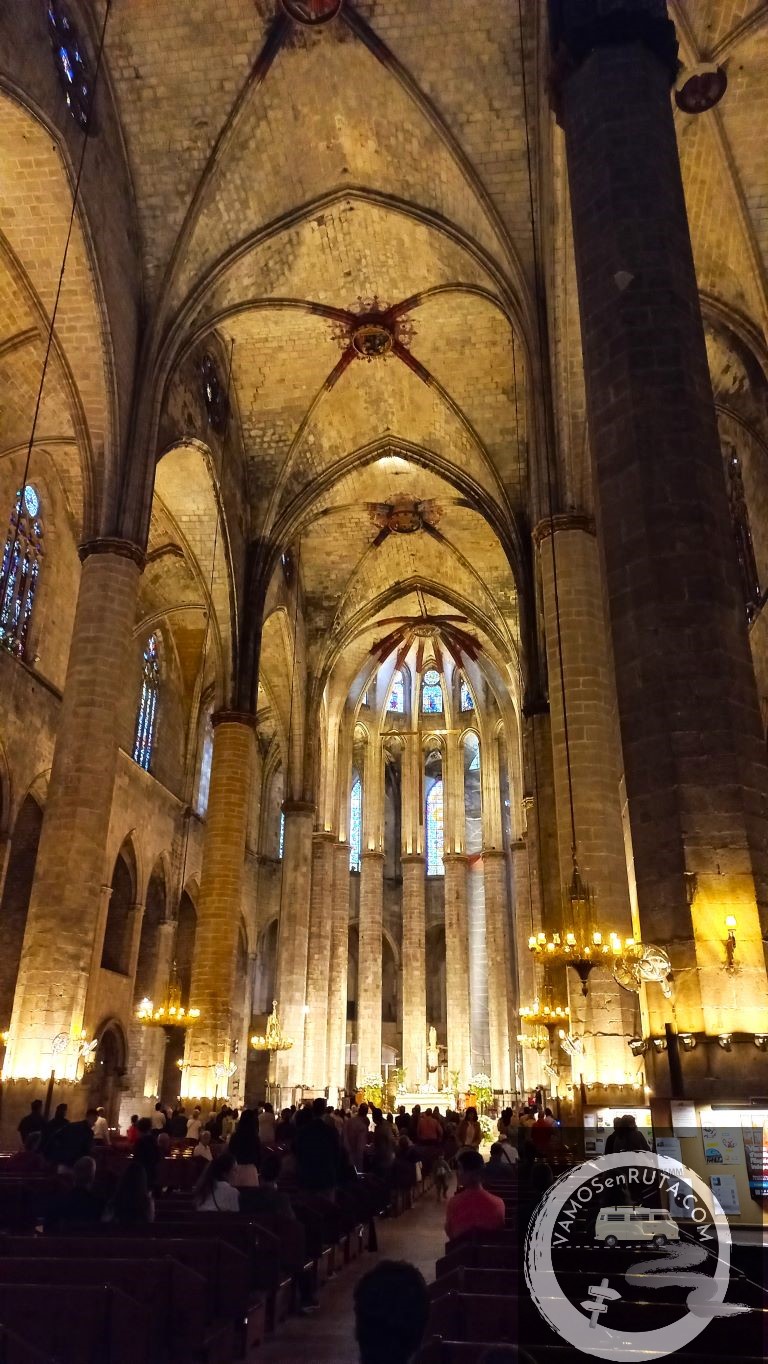Qué ver en Barcelona. Basílica de Santa María del Mar.